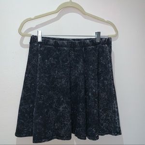 Forever 21+ Acid Wash Skater Skirt
